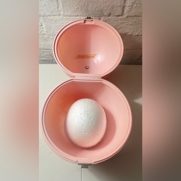 Vintage Pink La Rhonda by Jet Set Wig Travel Storage case - Picture 13 of 13